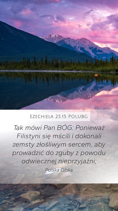 Ezechiela 25:15 POLUBG Bible Verse Image