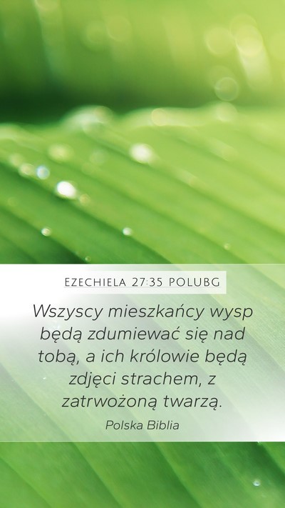 Ezechiela 27:35 POLUBG Bible Verse Image