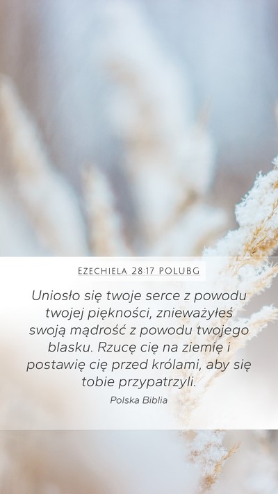 Ezechiela 28:17 POLUBG Bible Verse Image
