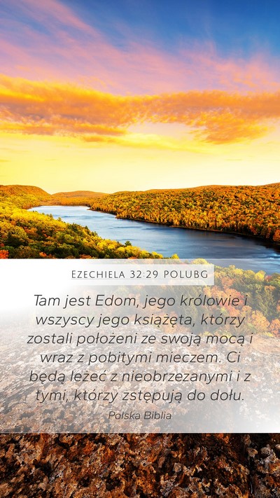 Ezechiela 32:29 POLUBG Bible Verse Image