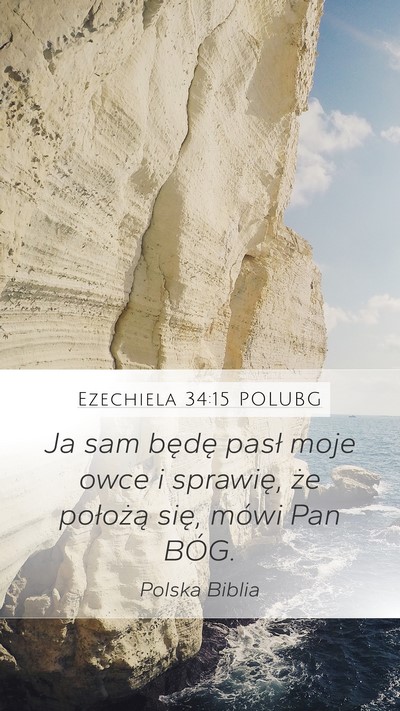 Ezechiela 34:15 POLUBG Bible Verse Image