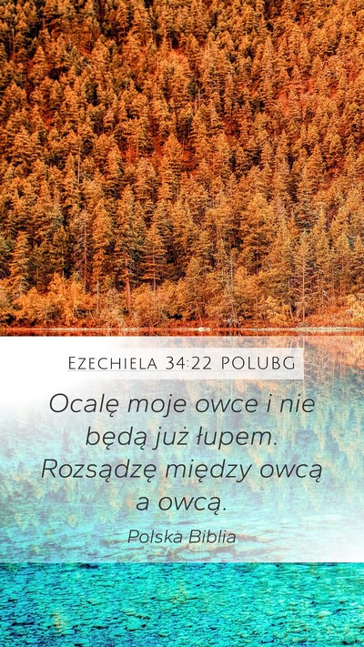 Ezechiela 34:22 POLUBG Bible Verse Image