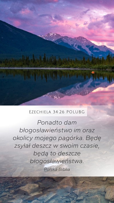 Ezechiela 34:26 POLUBG Bible Verse Image