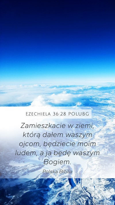 Ezechiela 36:28 POLUBG Bible Verse Image
