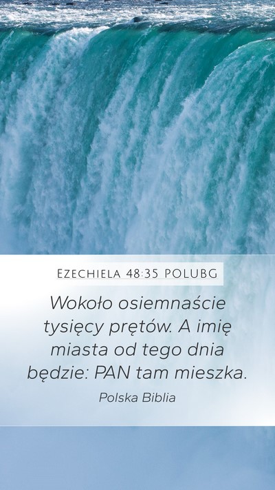 Ezechiela 48:35 POLUBG Bible Verse Image