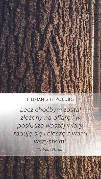 Filipian 2:17 POLUBG Bible Verse Image