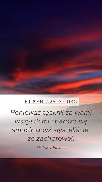 Filipian 2:26 POLUBG Bible Verse Image
