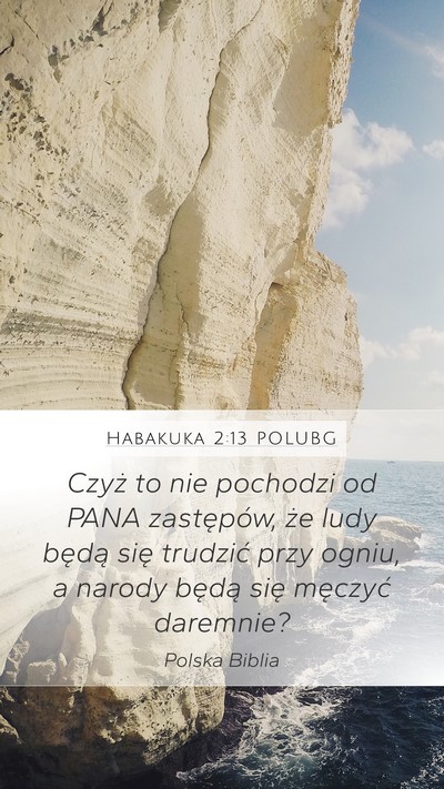 Habakuka 2:13 POLUBG Bible Verse Image