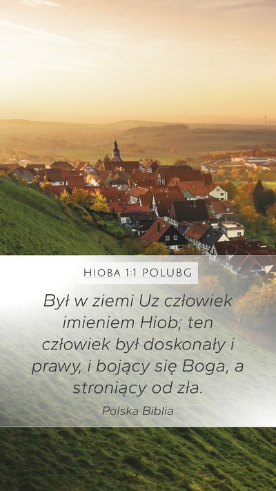 Hioba 1:1 POLUBG Bible Verse Image
