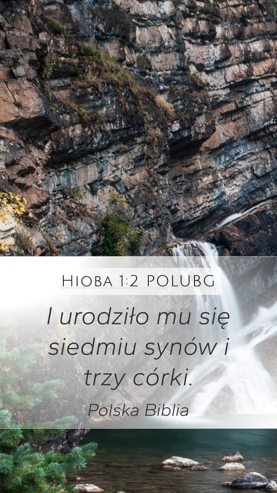 Hioba 1:2 POLUBG Bible Verse Image
