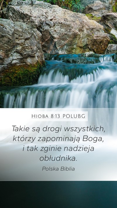 Hioba 8:13 POLUBG Bible Verse Image