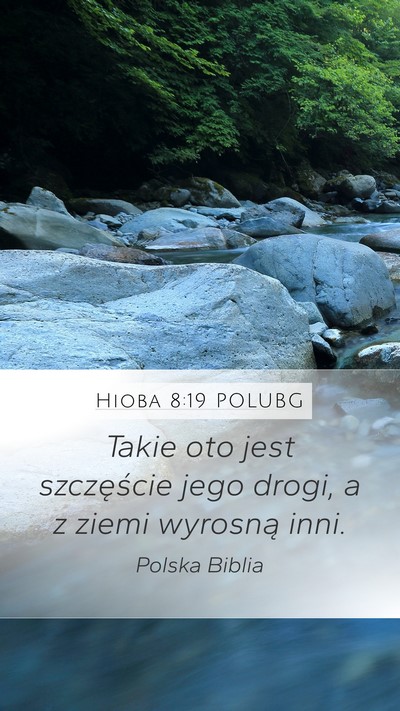 Hioba 8:19 POLUBG Bible Verse Image