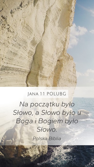 Jana 1:1 POLUBG Bible Verse Image