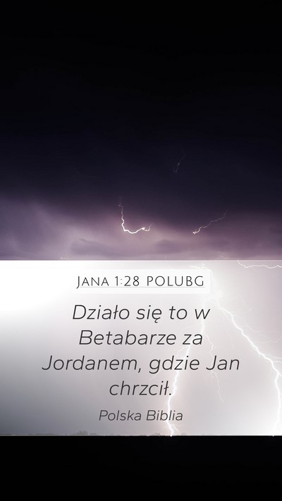 Jana 1:28 POLUBG Bible Verse Image