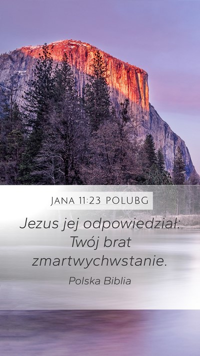 Jana 11:23 POLUBG Bible Verse Image