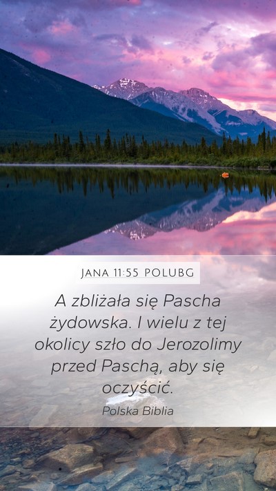 Jana 11:55 POLUBG Bible Verse Image
