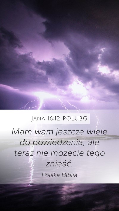 Jana 16:12 POLUBG Bible Verse Image