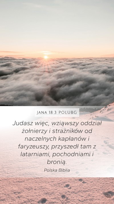 Jana 18:3 POLUBG Bible Verse Image
