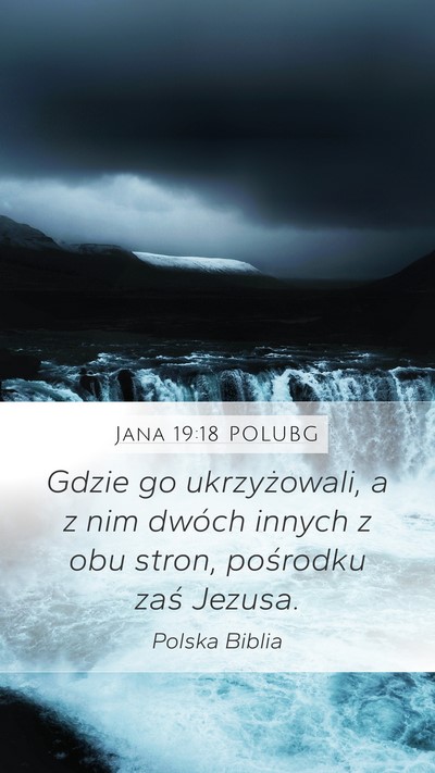 Jana 19:18 POLUBG Bible Verse Image