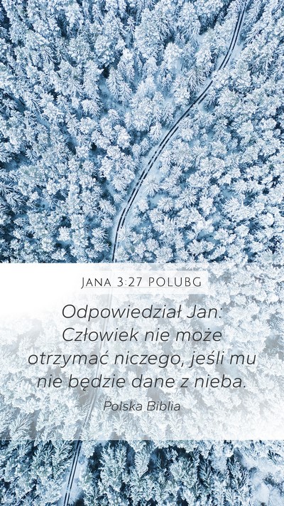 Jana 3:27 POLUBG Bible Verse Image