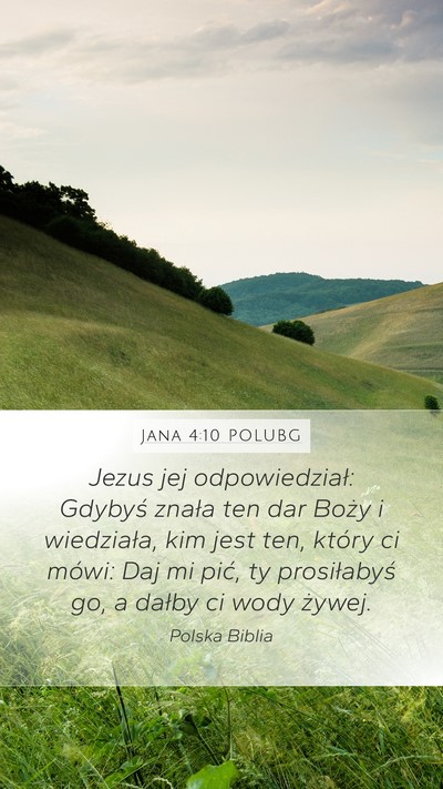 Jana 4:10 POLUBG Bible Verse Image