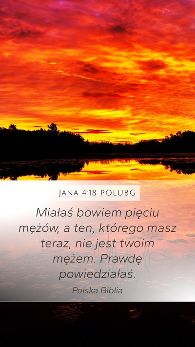 Jana 4:18 POLUBG Bible Verse Image