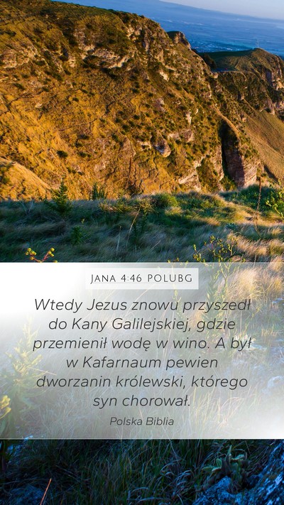 Jana 4:46 POLUBG Bible Verse Image