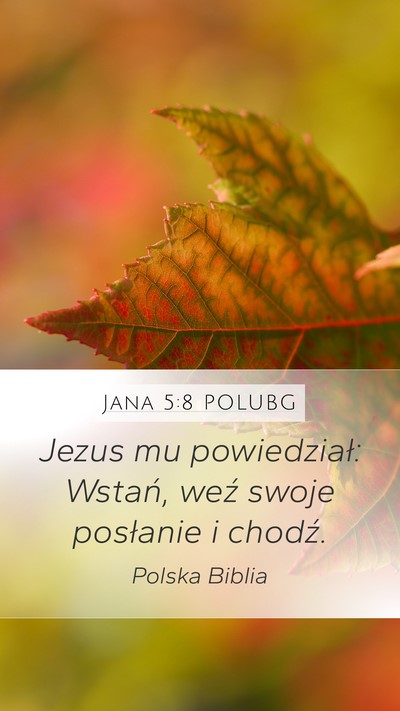 Jana 5:8 POLUBG Bible Verse Image