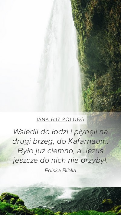 Jana 6:17 POLUBG Bible Verse Image