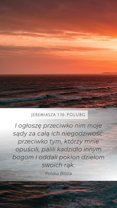 Jeremiasza 1:16 POLUBG Bible Verse Image