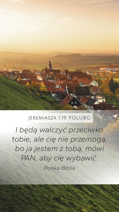 Jeremiasza 1:19 POLUBG Bible Verse Image