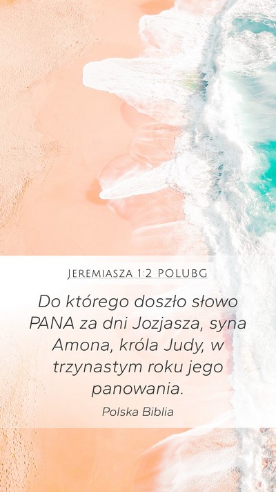 Jeremiasza 1:2 POLUBG Bible Verse Image