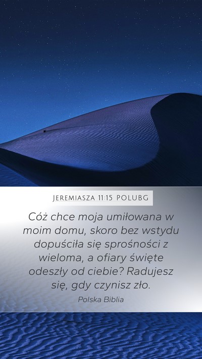 Jeremiasza 11:15 POLUBG Bible Verse Image