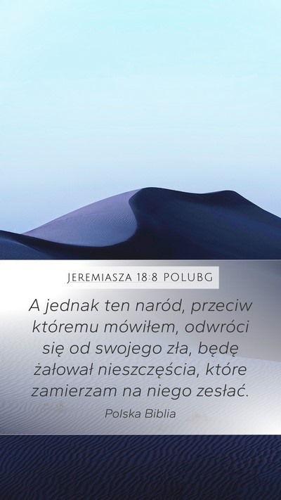 Jeremiasza 18:8 POLUBG Bible Verse Image