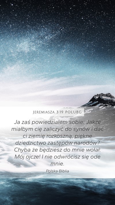 Jeremiasza 3:19 POLUBG Bible Verse Image