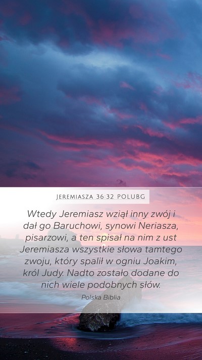 Jeremiasza 36:32 POLUBG Bible Verse Image