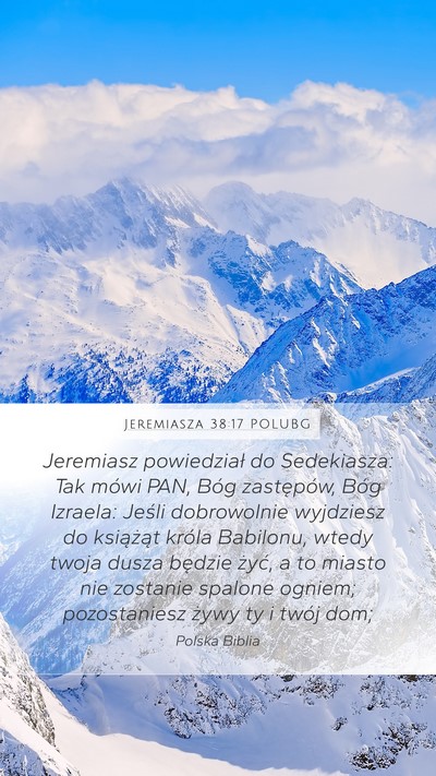 Jeremiasza 38:17 POLUBG Bible Verse Image