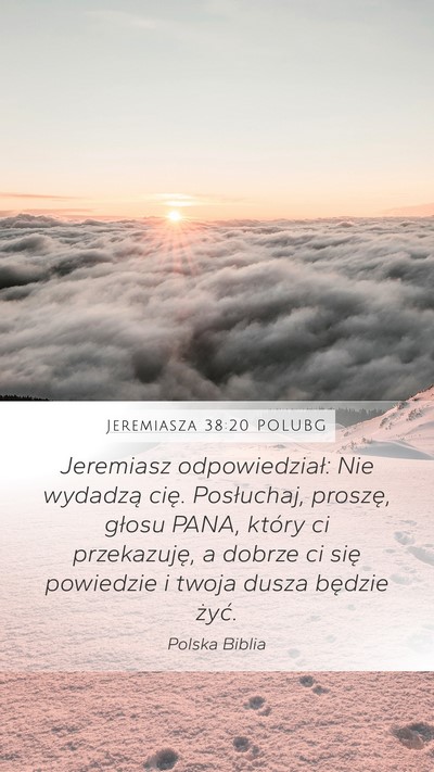 Jeremiasza 38:20 POLUBG Bible Verse Image