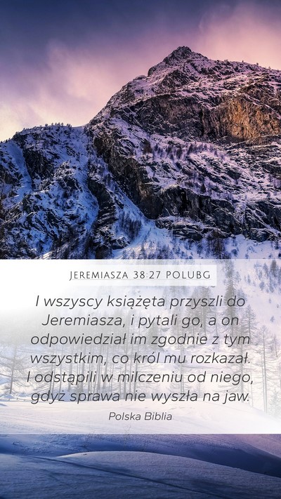 Jeremiasza 38:27 POLUBG Bible Verse Image