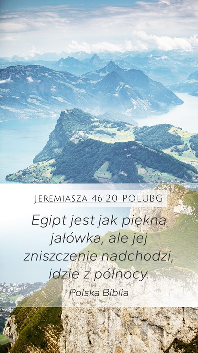 Jeremiasza 46:20 POLUBG Bible Verse Image
