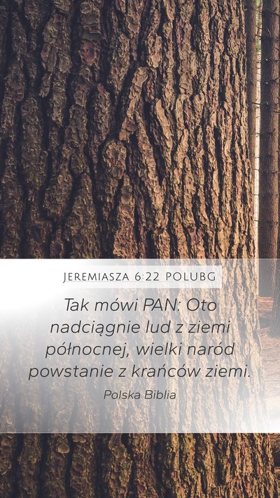 Jeremiasza 6:22 POLUBG Bible Verse Image