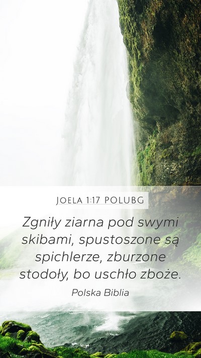 Joela 1:17 POLUBG Bible Verse Image