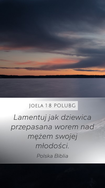Joela 1:8 POLUBG Bible Verse Image