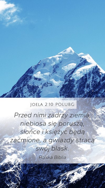 Joela 2:10 POLUBG Bible Verse Image