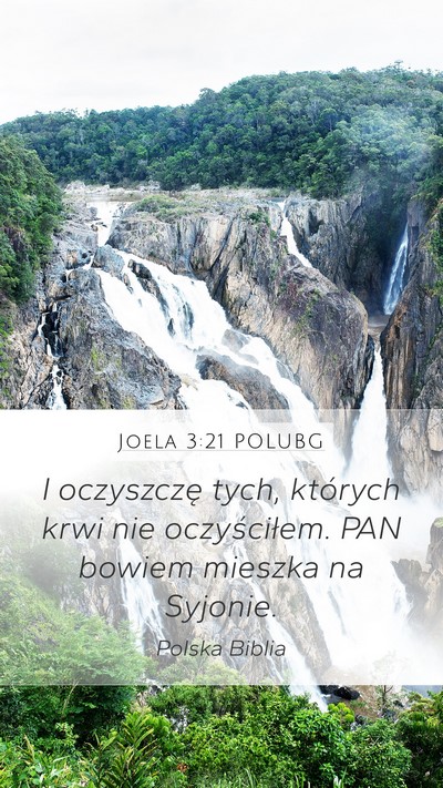 Joela 3:21 POLUBG Bible Verse Image