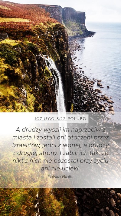 Jozuego 8:22 POLUBG Bible Verse Image