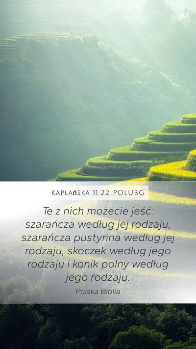 Kapłańska 11:22 POLUBG Bible Verse Image