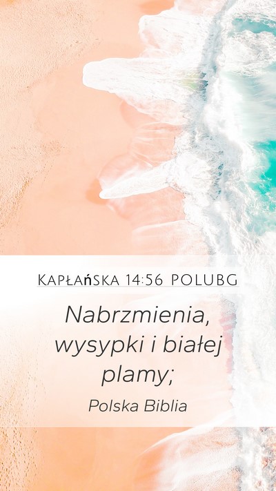 Kapłańska 14:56 POLUBG Bible Verse Image