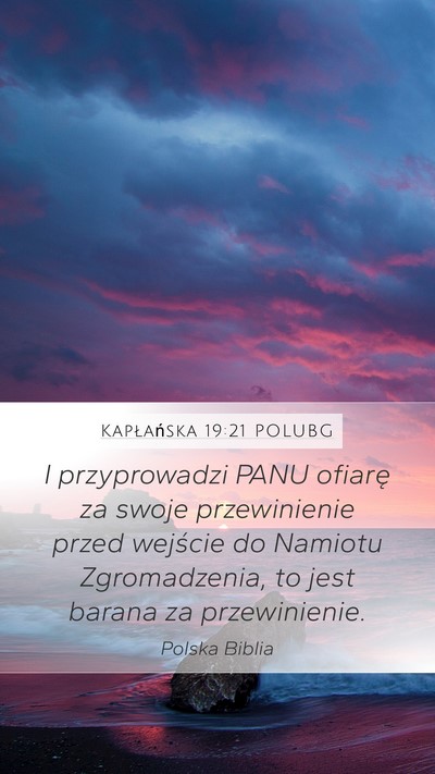 Kapłańska 19:21 POLUBG Bible Verse Image