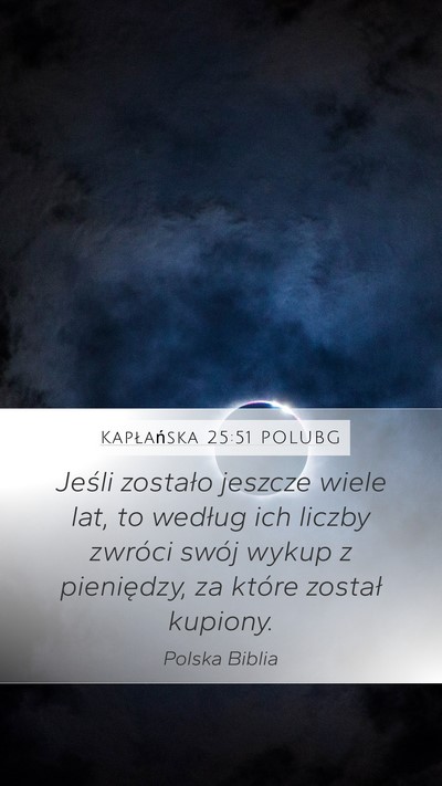 Kapłańska 25:51 POLUBG Bible Verse Image